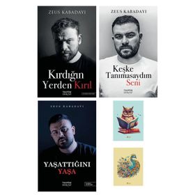 Dara Yayınları - Kırdığın Yerden Kırıl - Keşke Tanımasaydım Seni - Zeus Kabadayı