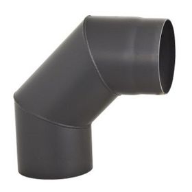 Darco 90 Derece Dirsek 13 cm Çap Çelik Sac 2 mm Kalınlık Soba Borusu