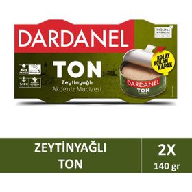 Dardanel 140 gr Zeytinyağlı Ton Balığı (2 adet)