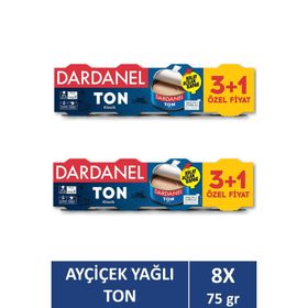 Dardanel 4x75 gr Ayçiçek Yağlı Ton Balığı