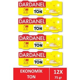 Dardanel 75 gr Tonla Ekonomik Ton Balığı (6 adet)