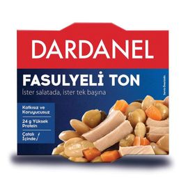 Dardanel Aç Ye 160 gr Fasulyeli Ton Balığı