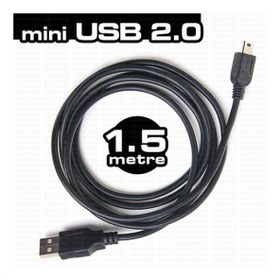 Dark 1.5 mt Siyah Mini USB 2.0 Şarj ve Data Kablosu