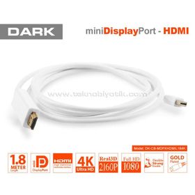 Dark 1.8M 4K Destekli Mini Display Port Kablo