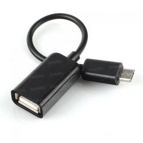 Dark 20 cm DK-CB-USB2MICROTG2 Micro USB 2.0 OTG Siyah Kablo