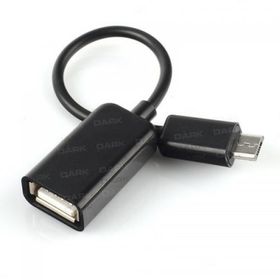 Dark 20 cm DK-CB-USB2MICROTG2 Micro USB 2.0 OTG Siyah Kablo
