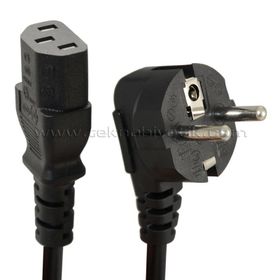Dark 3 mt IEC 320 C13 250V Euro Plug PSU Güç Kablosu