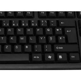 Dark 9.7 İnç Micro Usb+USB Klavyeli Siyah Tablet Deri Kılıf