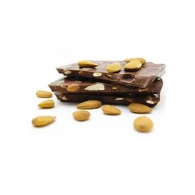 Dark Brown 250 gr Bademli Sütlü Kırma Beyoğlu Çikolatası