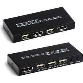 Dark DK-AC-KVM2X1DP 2 Port 4K 60Hz Dp Kvm Switch