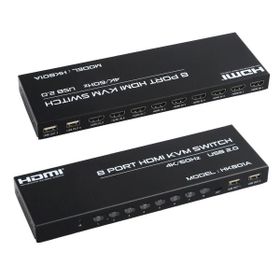 Dark DK-AC-KVMHD8X1 8 Port 4K 60Hz HDMI Kvm Switch