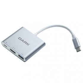 Dark DK-AC-U31X32 3 in 1 USB 3.1 Type-C Erkek USB 3.0 HDMI Dönüştürücü