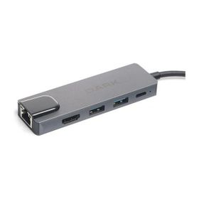 Dark DK-AC-U31X46 USB 3.1 Type-C TO USB 3.0 USB 2.0 PD LAN HDMI Hub