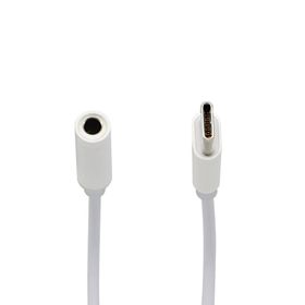 Dark DK-AC-U31XAU USB 3.1 Type C to 3.5 mm AUX SES Dönüşütürücü Beyaz Adaptör