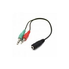 Dark DK-CB-AUC02 2x3.5 mm Stereo Erkek 3.5 mm Stereo Dişi Y Kablo