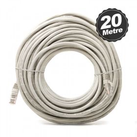 Dark DK-CB-NT6U2000G 20 m CAT6 Cu AWG24/7 UTP Gri Patch Cord Kablo