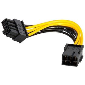 Dark DK-CB-P303 6pin Dişi 2x6+2pin Erkek PCI-E Dönüştürücü Kablo 6pin To 8pin Ekran Kartı Dönüştürücü Kablo