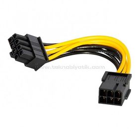 Dark DK-CB-P303 6pin Dişi 2x6+2pin Erkek PCI-E Dönüştürücü Kablo 6pin To 8pin Ekran Kartı Dönüştürücü Kablo