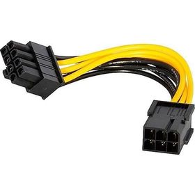 Dark DK-CB-P303 6pin Dişi 2x6+2pin Erkek PCI-E Dönüştürücü Kablo 6pin To 8pin Ekran Kartı Dönüştürücü Kablo