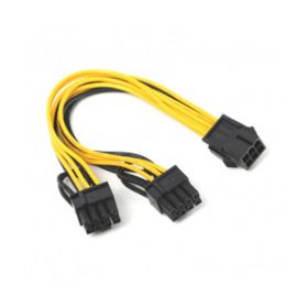 Dark DK-CB-P303 6pin Dişi 2x6+2pin Erkek PCI-E Dönüştürücü Kablo 6pin To 8pin Ekran Kartı Dönüştürücü Kablo