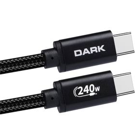 Dark DK-CB-USB240PD100 240 W 460 Mpbs PD USB Type-C Örgülü Ultra Hızlı Şarj Cihazı