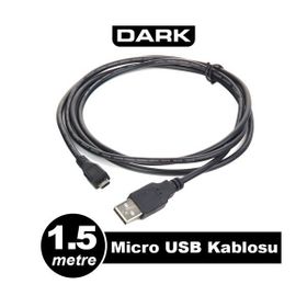 Dark DK-CB-USB2MICROL150 Micro USB 2.0 1.5 mt Şarj Data Kablosu