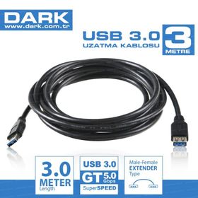 Dark DK-CB-USB3EXTL300 Uzatma Kablosu