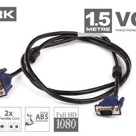Dark DK-CB-VGA150 1.5 mt VGA Ferrit Core EMI RFI Filtreli 6 mm Çaplı VGA Kablo