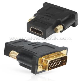 Dark DK-HD-AFHDMIXMDVI HDMI Dişi DVI Erkek Çevirici