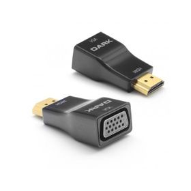 Dark DK-HD-AHDMIXVGA5 Siyah HDMI-VGA Çevirici Adaptör