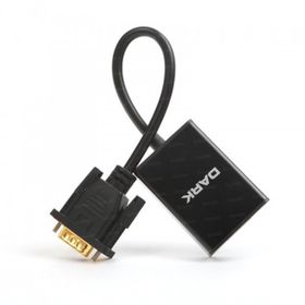 Dark DK-HD-AVGAXHDMI2 Analog VGA Ses Dijital HDMI Aktif Dönüştürücü