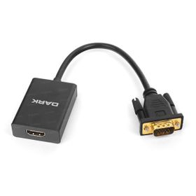 Dark DK-HD-AVGAXHDMI2 Analog VGA Ses Dijital HDMI Aktif Dönüştürücü