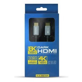 Dark DK-HD-CV21L200G 2 mt HDMI to HDMI 8K 60p 4K 120Hz 45Gbps Alüminyum Örgülü Kablo