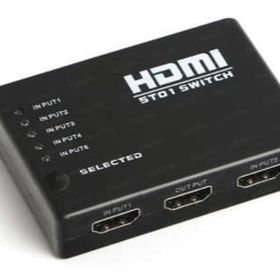 Dark DK-HD-SW4X1 Full HD 5 Giriş 1 Çıkış Uzaktan Kumandalı HDMI Switch