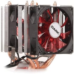 Dark Freezer X94RD 92 mm Kırmızı Led Fan Intel-AMD Uyumlu Hava Soğutucu