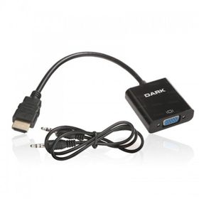 Dark HDMI Vga ve Ses Aktif Dijital Analog Dönüştürücüsü