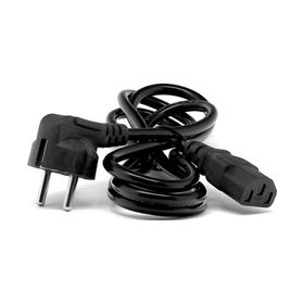 Dark IEC 320 / C13 / 250V / Euro Plug 150 cm Power Supply Güç Kablosu