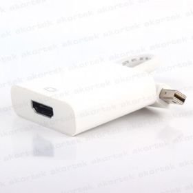 Dark Mini DisplayPort VGA,DVI,HDMI Dönüştürücü