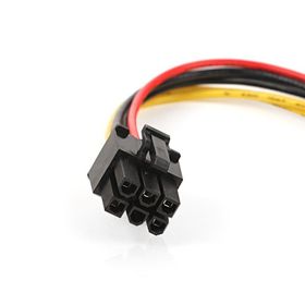 Dark Molex 4Pin-6Pin PCI-EX Dönüştürücü Güç Kablosu