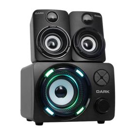 Dark SP-214 11W RMS 7 Farklı Renk Titreşimli Led 2+1 Hoparlör