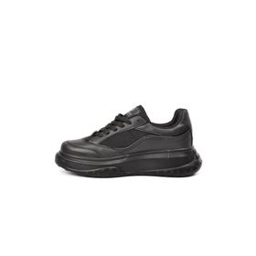Darkstep 153 Siyah Kalın Taban Kadın Sneaker