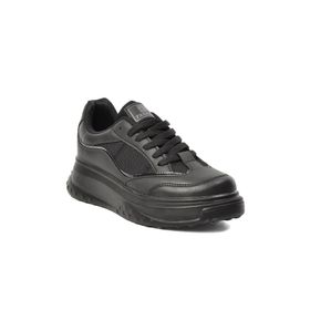 Darkstep 153 Siyah Kalın Taban Kadın Sneaker