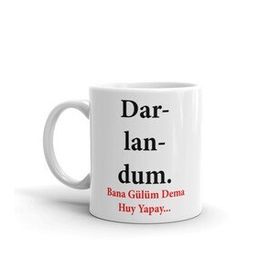 Darlandum Baskılı Kupa