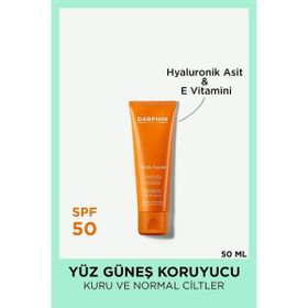 Darphin Kuru ve Normal Ciltler İçin SPF50 50 ml Yüz Güneş Koruyucu Besleyici Krem