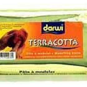 Darwi Terracotta Toprak Rengi 500 gr Seramik Hamuru