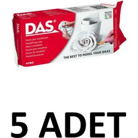 Das Beyaz 500 gr 5 Adet Hava İle Kuruyan Seramik Kil Hamuru