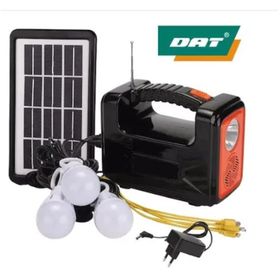 DAT AT-9011 Beyaz Güneş Enerjili Işıldak Fener