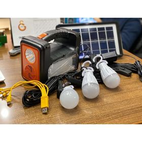 DAT AT-9011 Beyaz Güneş Enerjili Işıldak Fener
