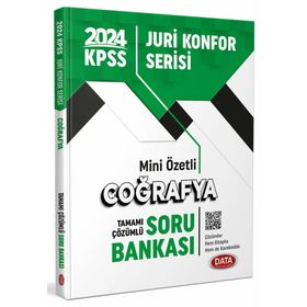 Data 2024 KPSS Jüri Konfor Serisi Coğrafya Soru Bankası