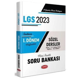 Data 8. Sınıf Lgs 1. Dönem Sözel Soru Bankası 2023